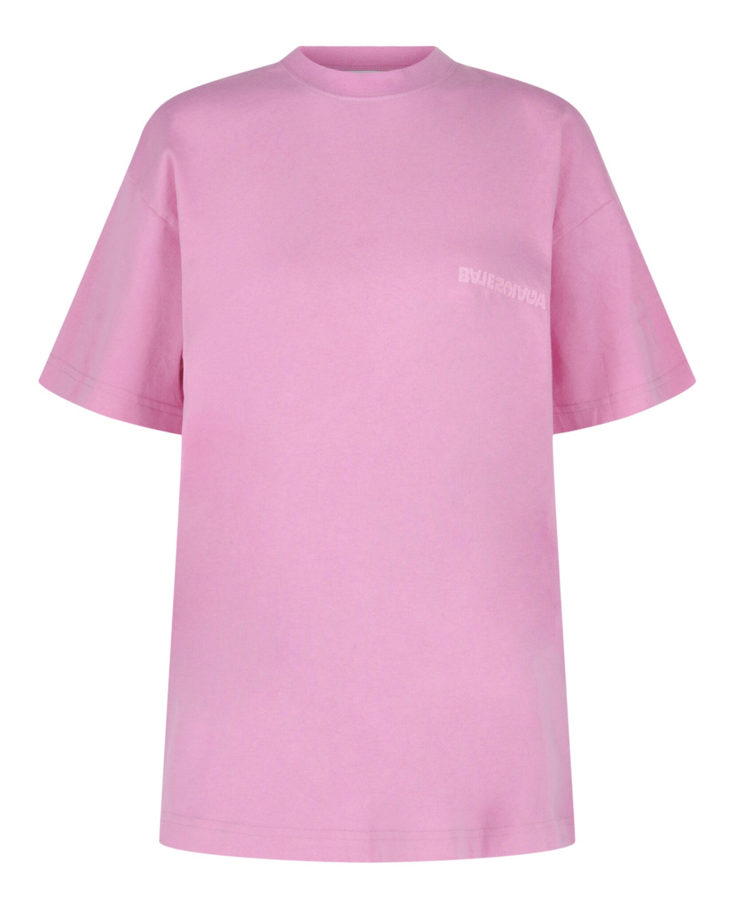Balenciaga Upside Down Embroidered Logo T-Shirt
