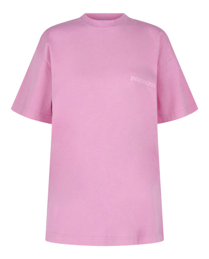 Balenciaga Upside Down Embroidered Logo T-Shirt