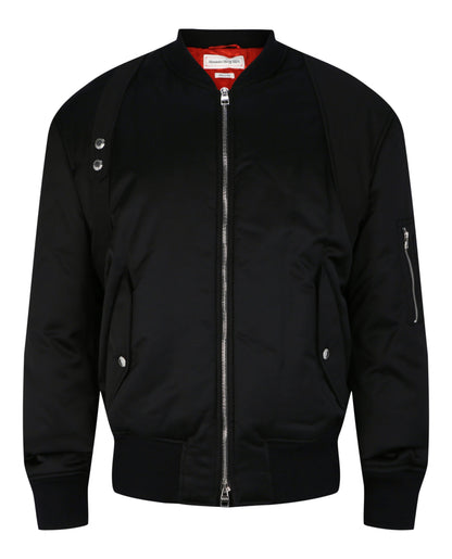 Alexander McQueen Harness Ma-1 Bomber Jacket