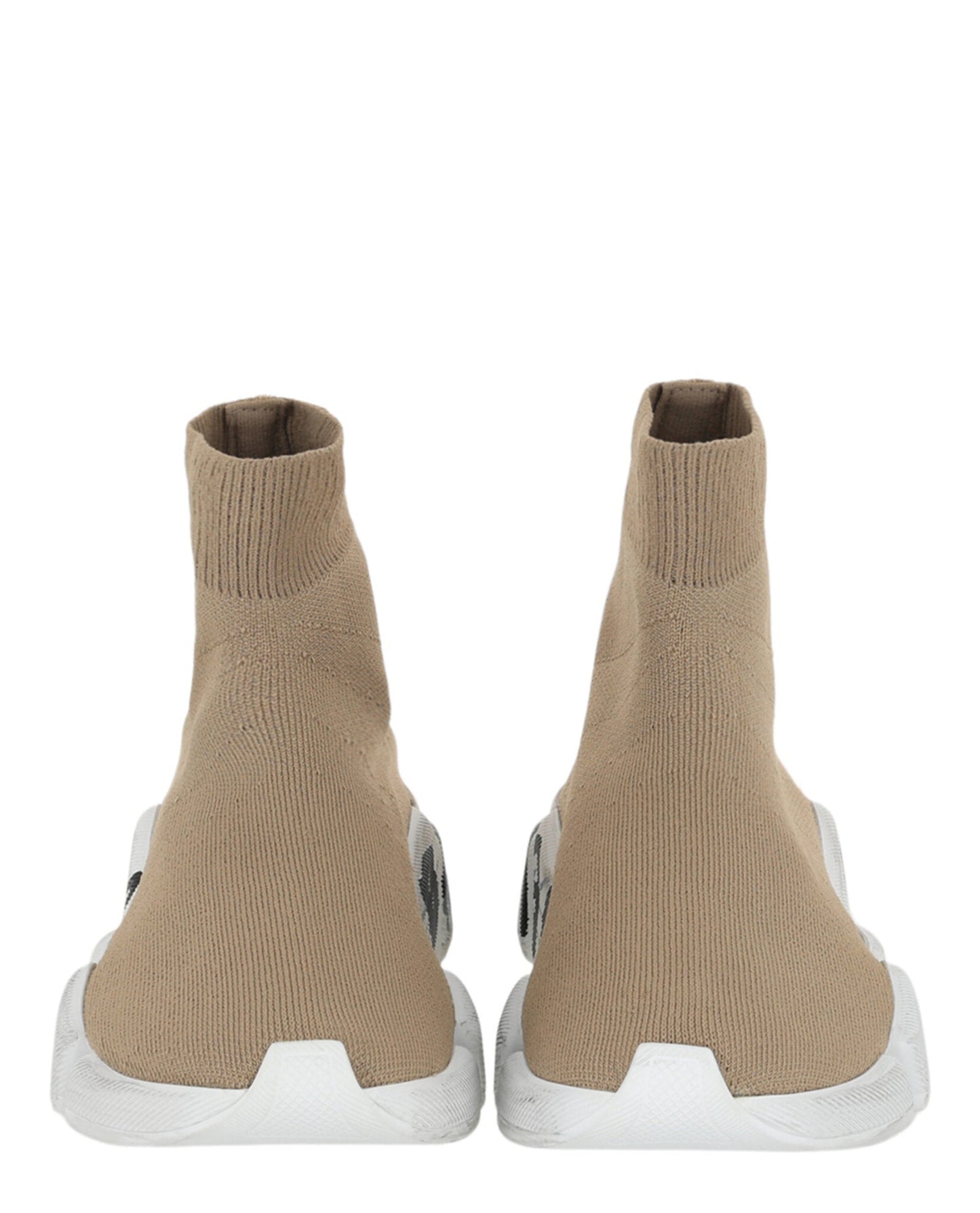 Balenciaga Speed 2.0 Graffiti Knit Sneakers