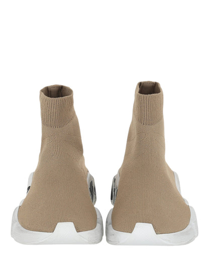 Balenciaga Speed 2.0 Graffiti Knit Sneakers