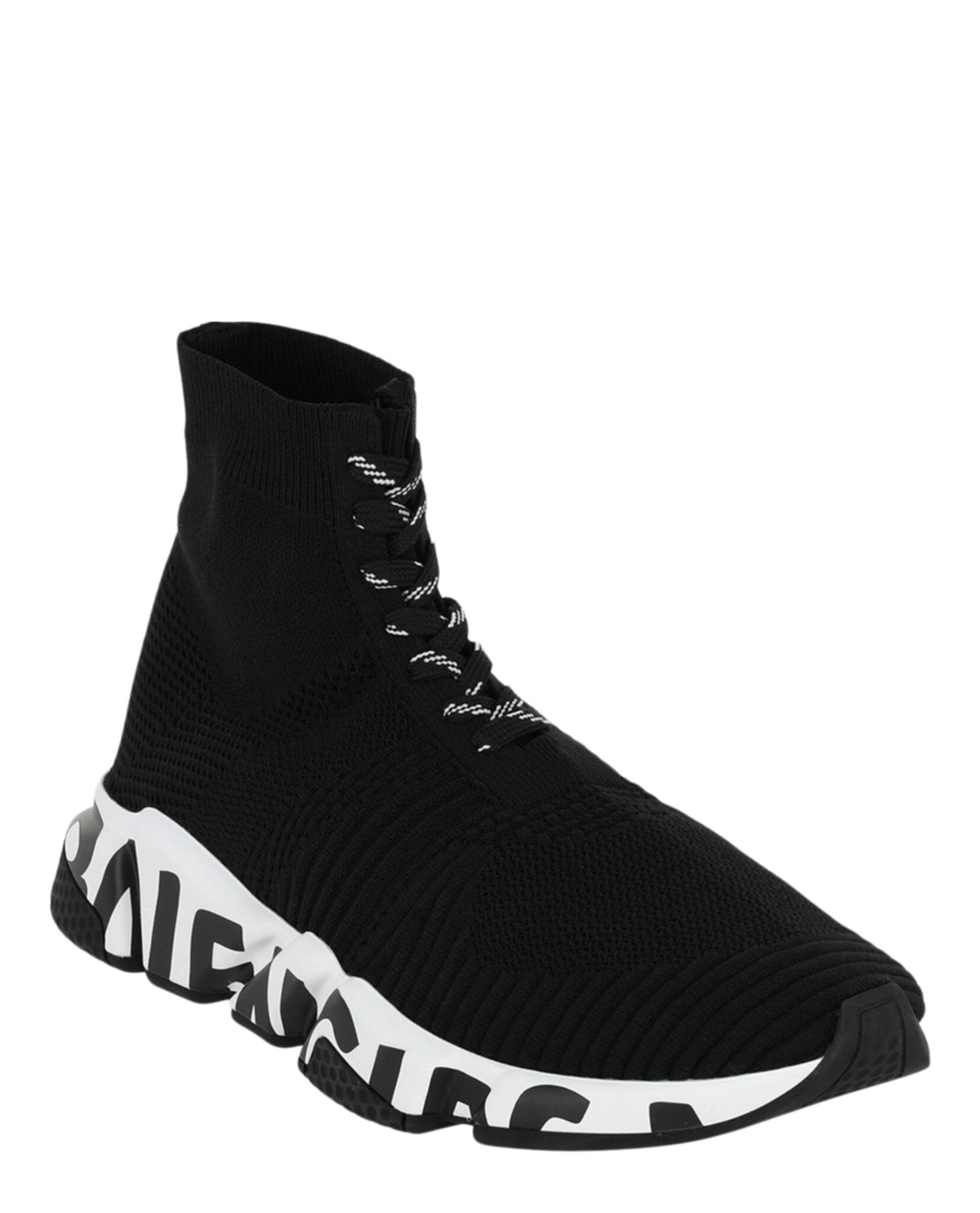 Balenciaga Speed Lace-Up Graffiti Sneakers