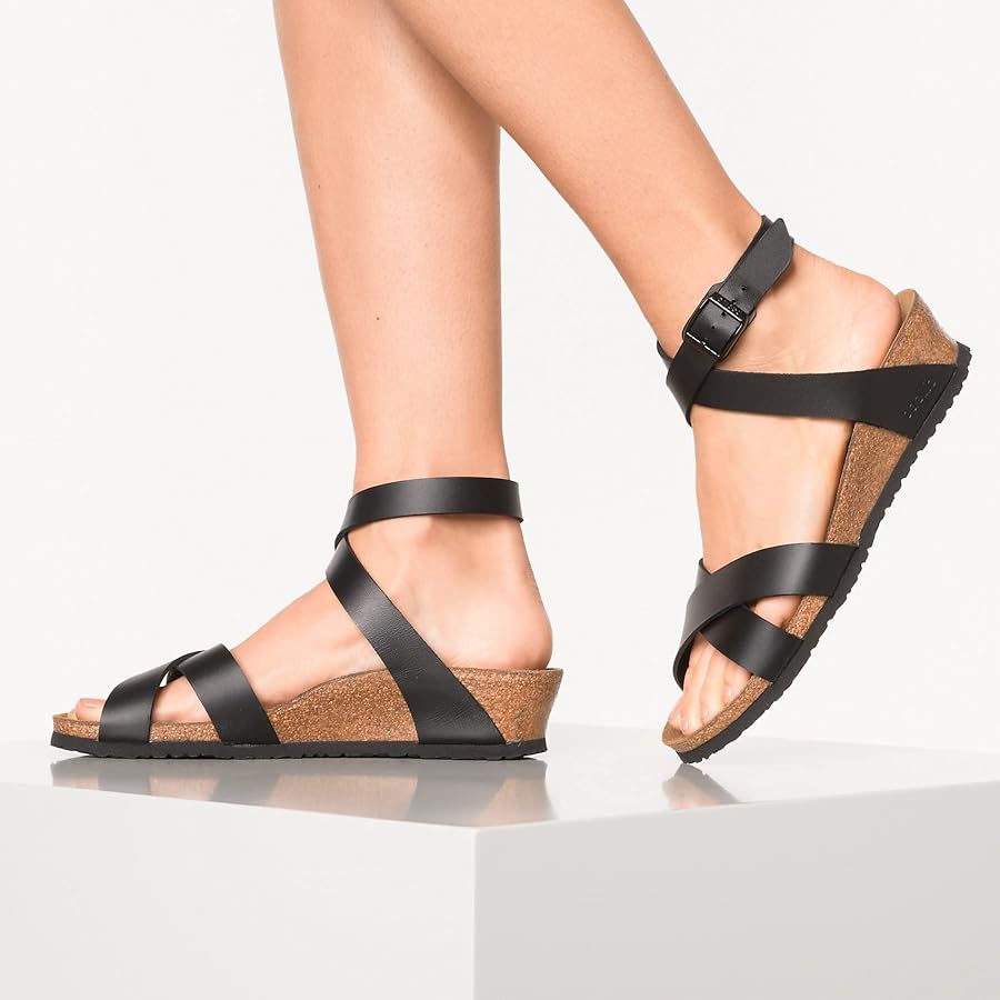 Birkenstock Women's Lola Natural Leather Sandals