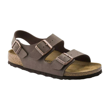 Birkenstock Unisex Milano Birkibuc Mocha