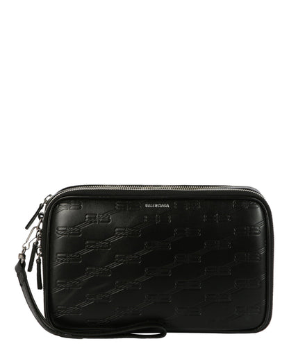 Balenciaga Signature Double Zip Pouch