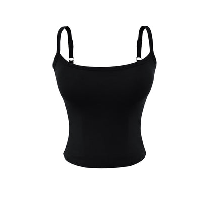 Slim fit round neck top for women