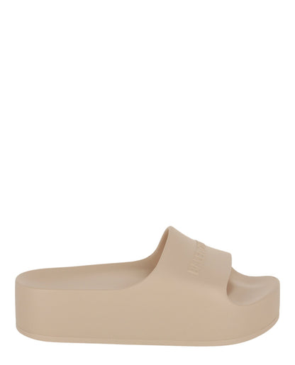 Balenciaga Chunky Logo Slide Sandals