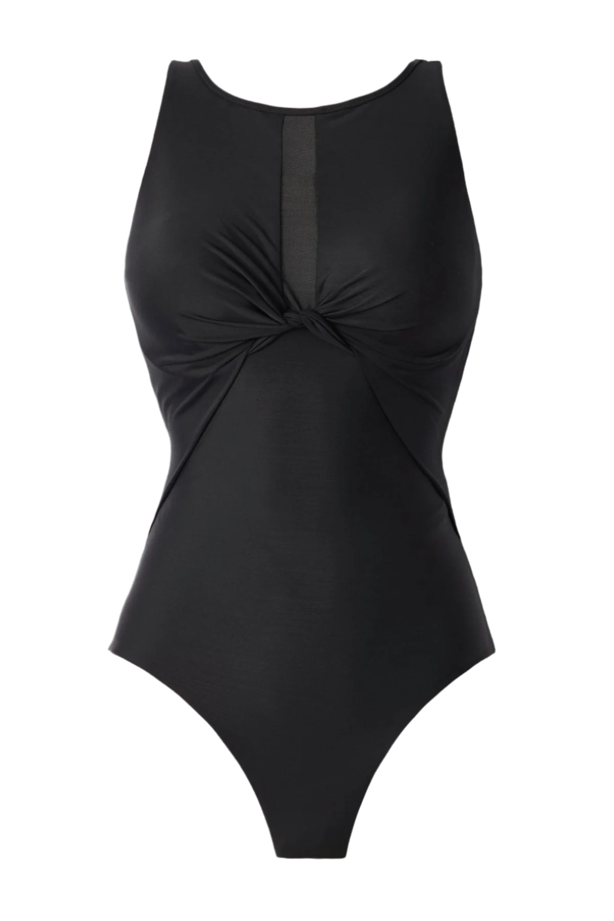 Miraclesuit Evoke Underwire High Neck One Piece Swimsuit - Black