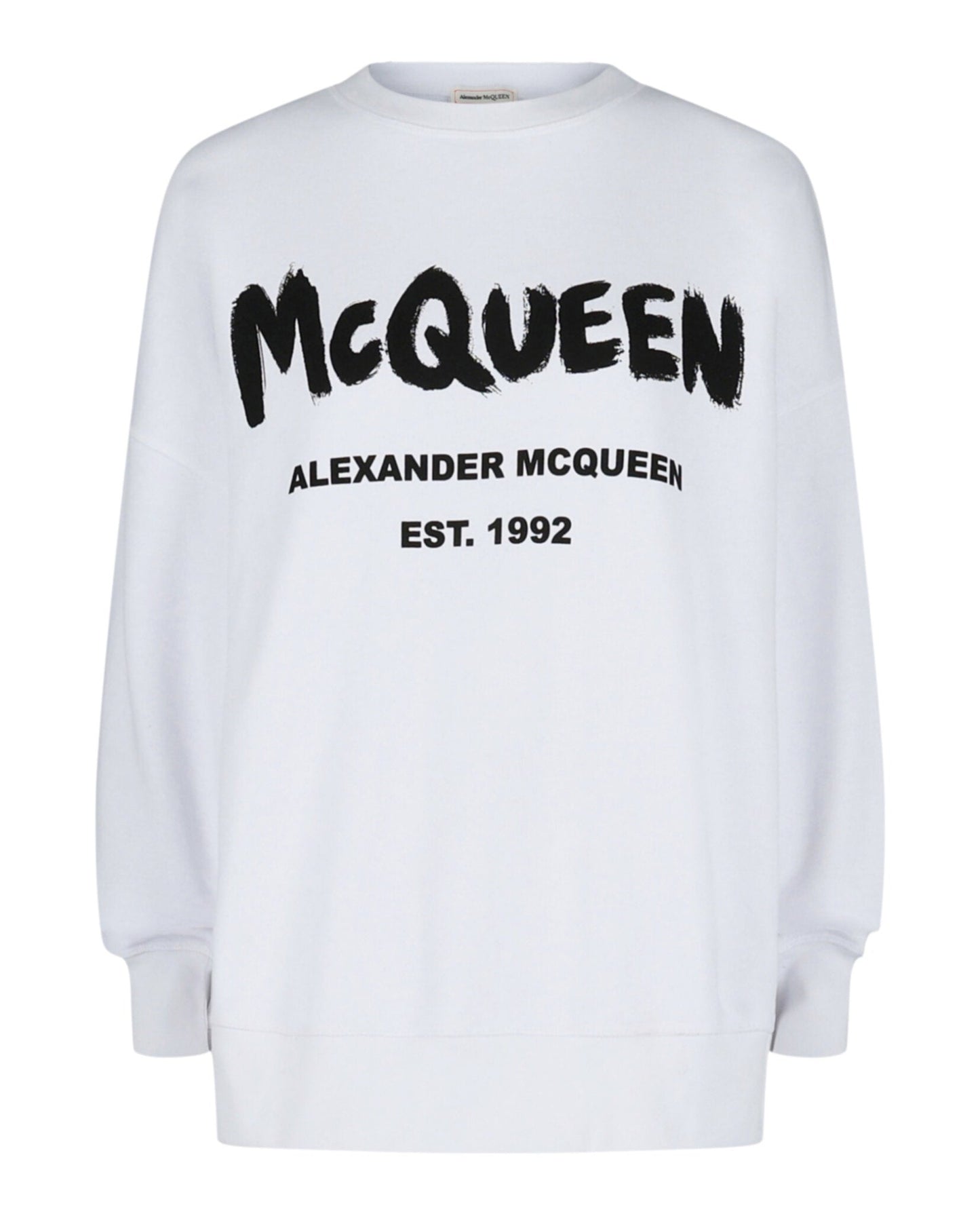 Alexander McQueen Graffiti Logo Sweatshirt