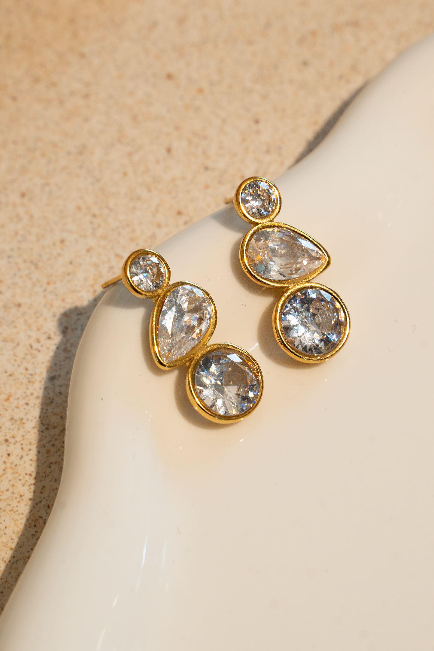 CASCADE Crystal Earrings
