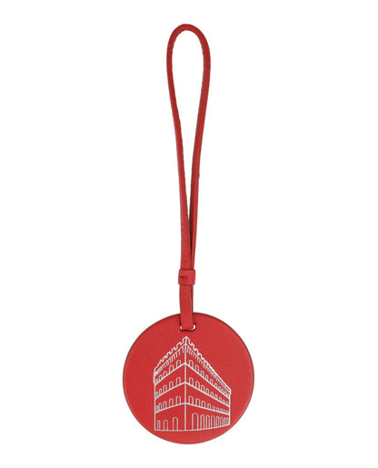 Ferragamo Embossed Palazzo Spini Feroni Leather Charm