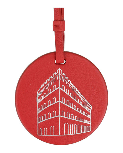 Ferragamo Embossed Palazzo Spini Feroni Leather Charm
