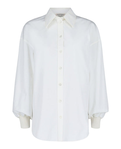 Alexander McQueen Cocoon Sleeve Shirt