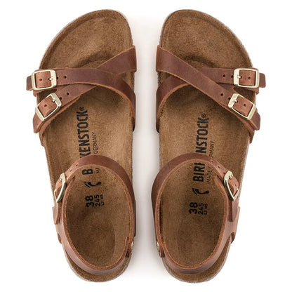 Birkenstock Kumba Oil Leather Cognac