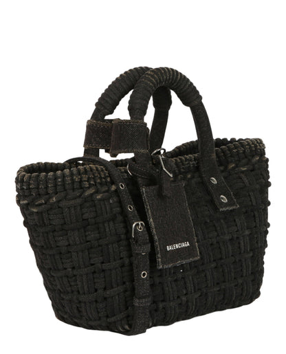 Balenciaga Bistro Xs Basket Top Handle Bag in Denim