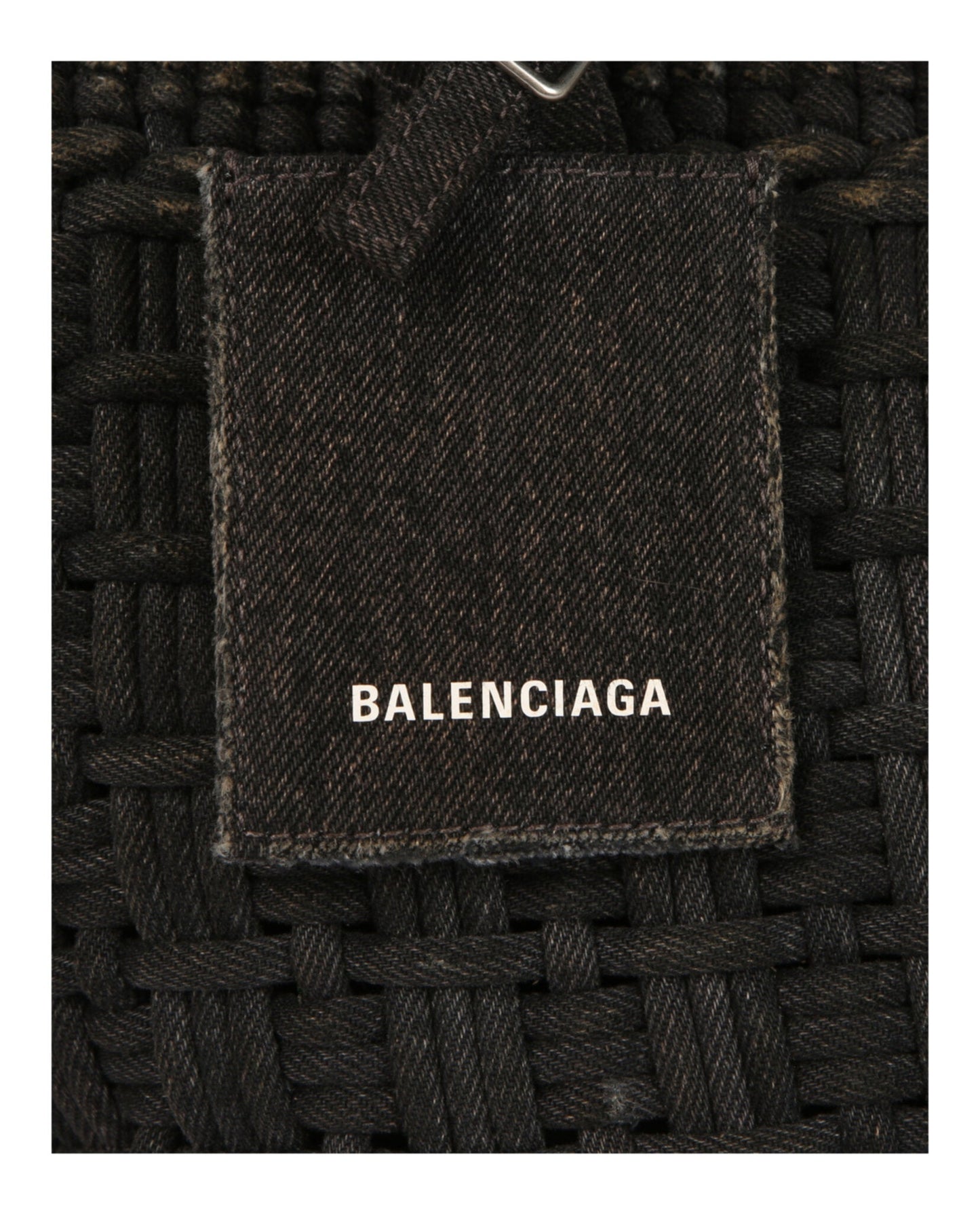 Balenciaga Bistro Xs Basket Top Handle Bag in Denim
