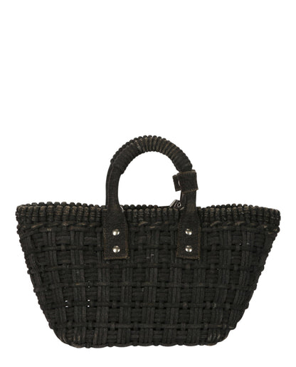 Balenciaga Bistro Xs Basket Top Handle Bag in Denim