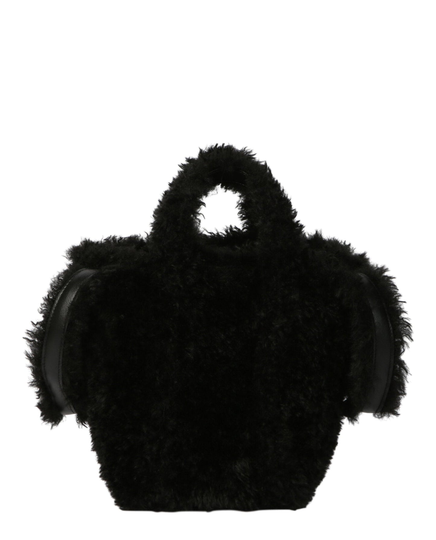 Balenciaga Everyday 2.0 Xs North-South Faux-Fur Tote
