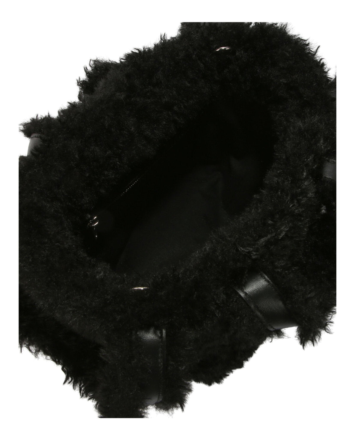Balenciaga Everyday 2.0 Xs North-South Faux-Fur Tote