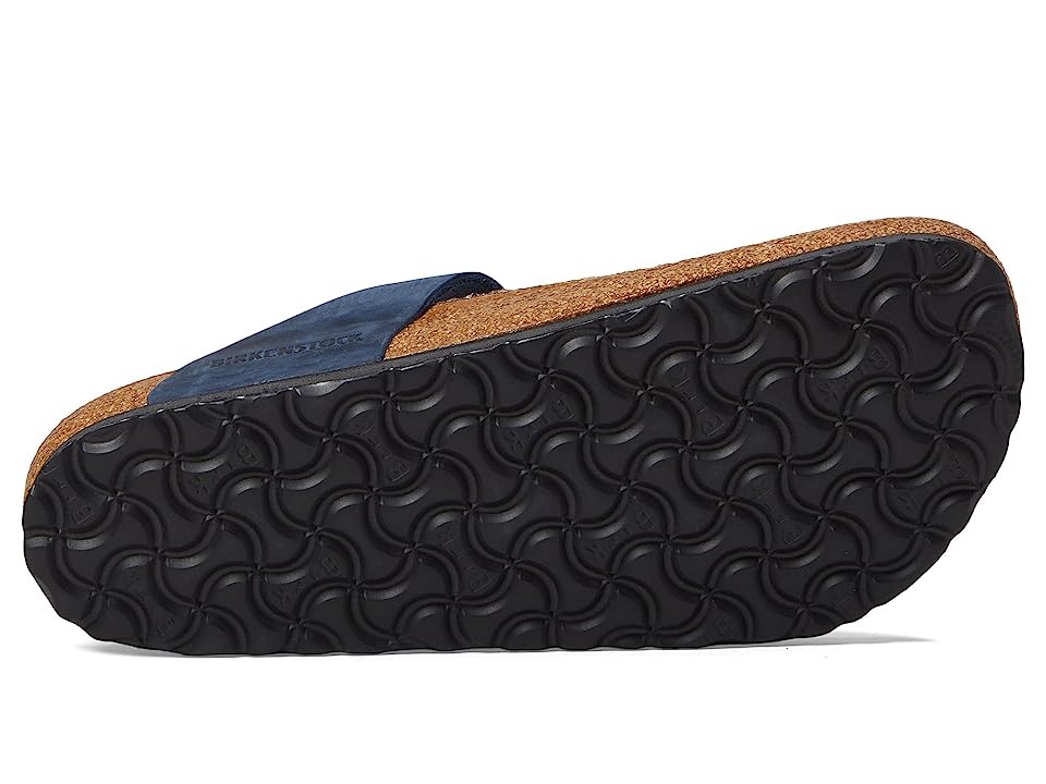 Birkenstock Unisex Gizeh Braided Oiled Leather Navy