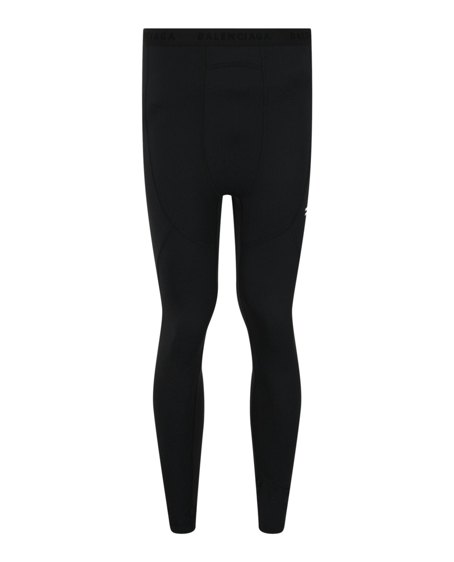 Balenciaga Logo Print Athletic Leggings