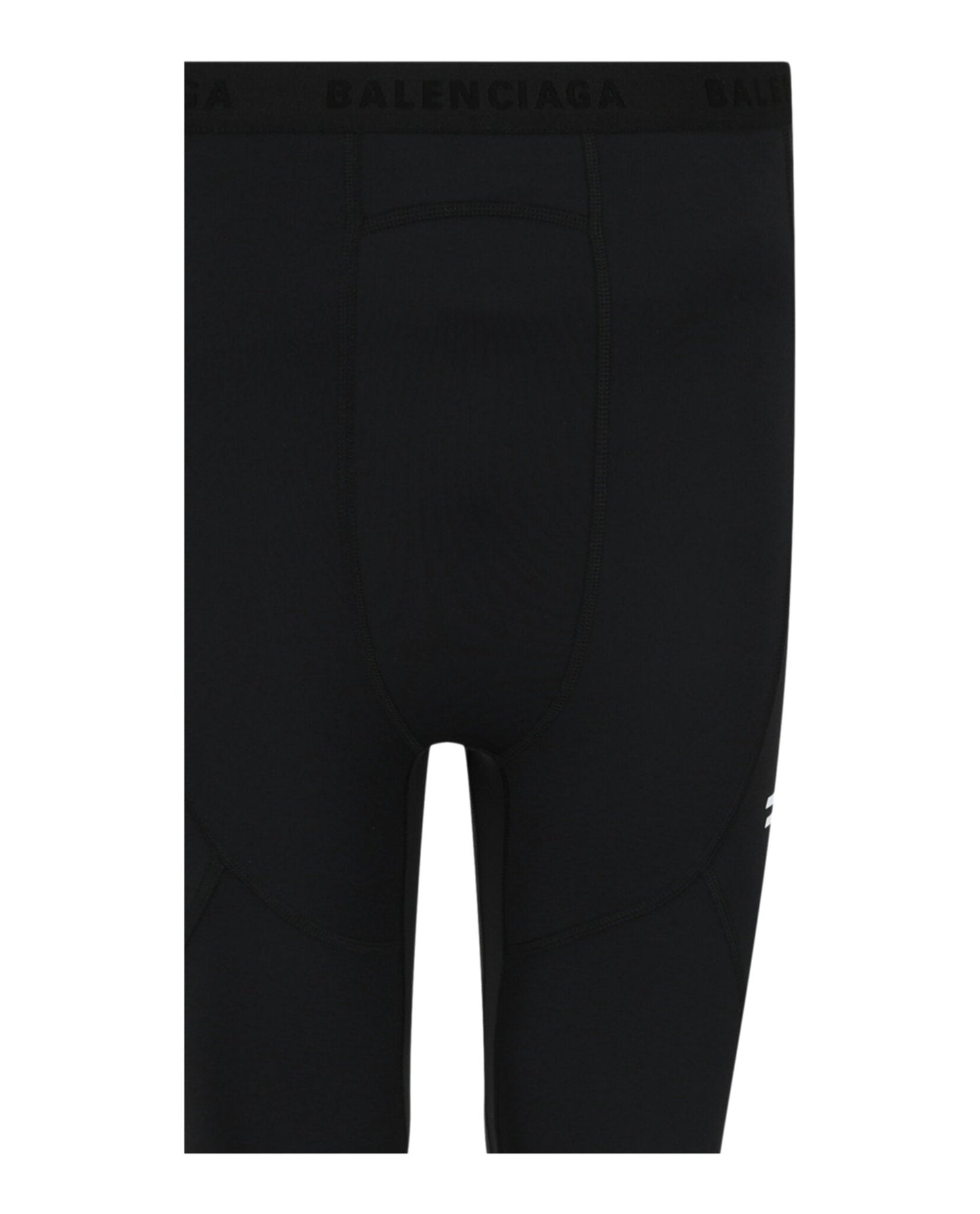 Balenciaga Logo Print Athletic Leggings