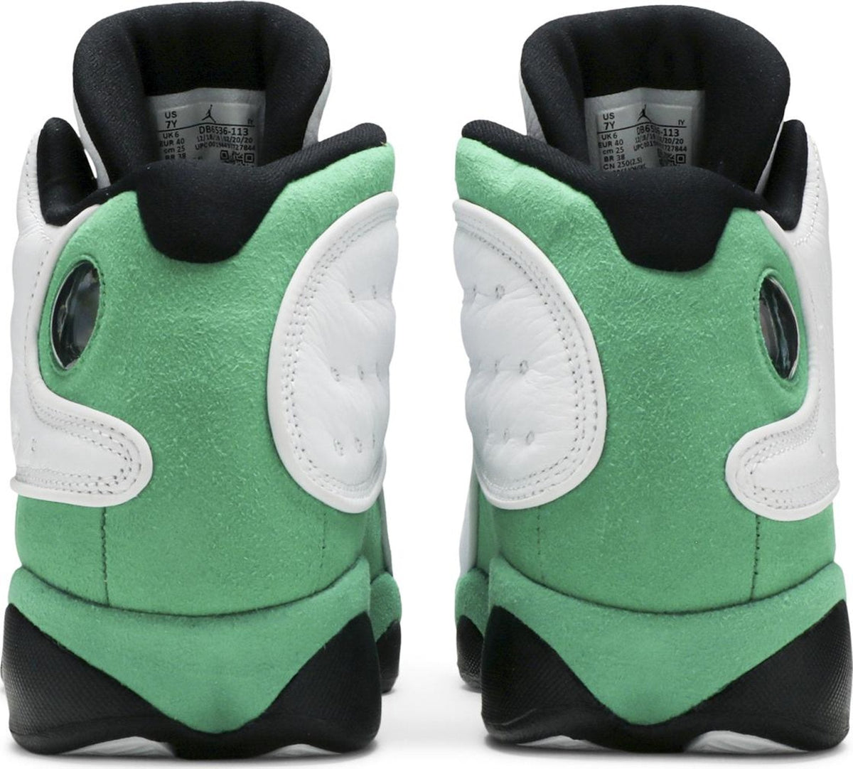 Air Jordan Grade School Retro 13 'White Lucky Green' Gs Sneakers