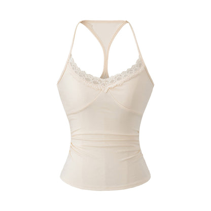 Slim fit V-neck top for women