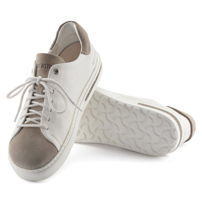 Birkenstock Unisex Bend Low Decon Pop Natural Leather Nubuck Taupe/Eggshell