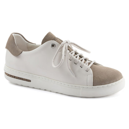 Birkenstock Unisex Bend Low Decon Pop Natural Leather Nubuck Taupe/Eggshell
