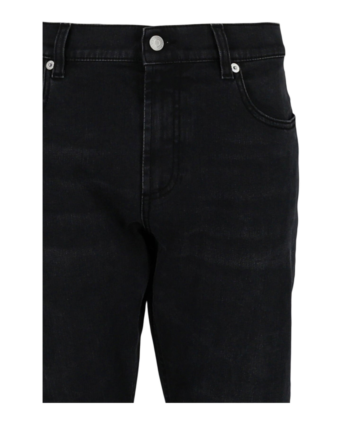 Alexander McQueen Graffiti Denim Jeans