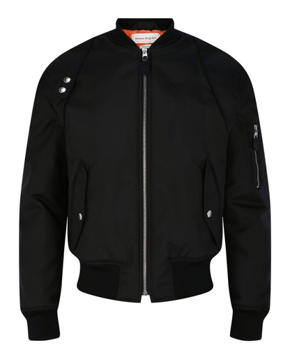 Alexander McQueen Harness Ma-1 Bomber Jacket