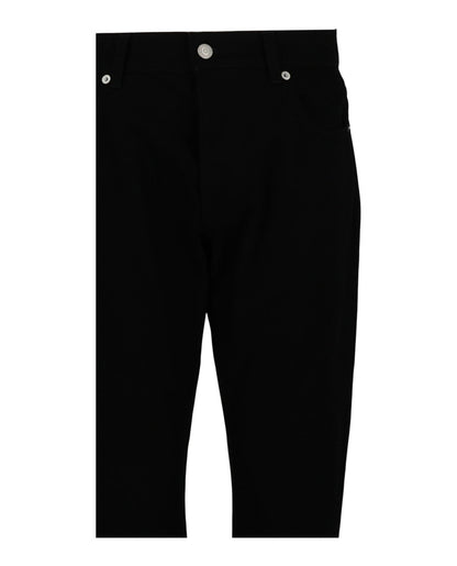 Alexander McQueen Logo Embroidered Jeans