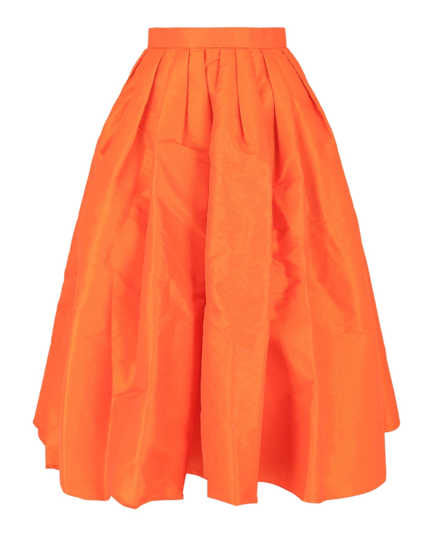 Alexander McQueen Pleated Midi Skirt