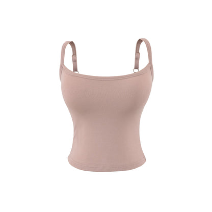 Slim fit round neck top for women
