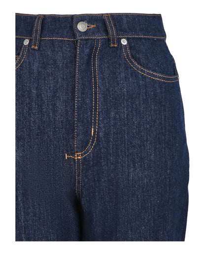 Alexander McQueen High-Waisted Boyfriend Jeans
