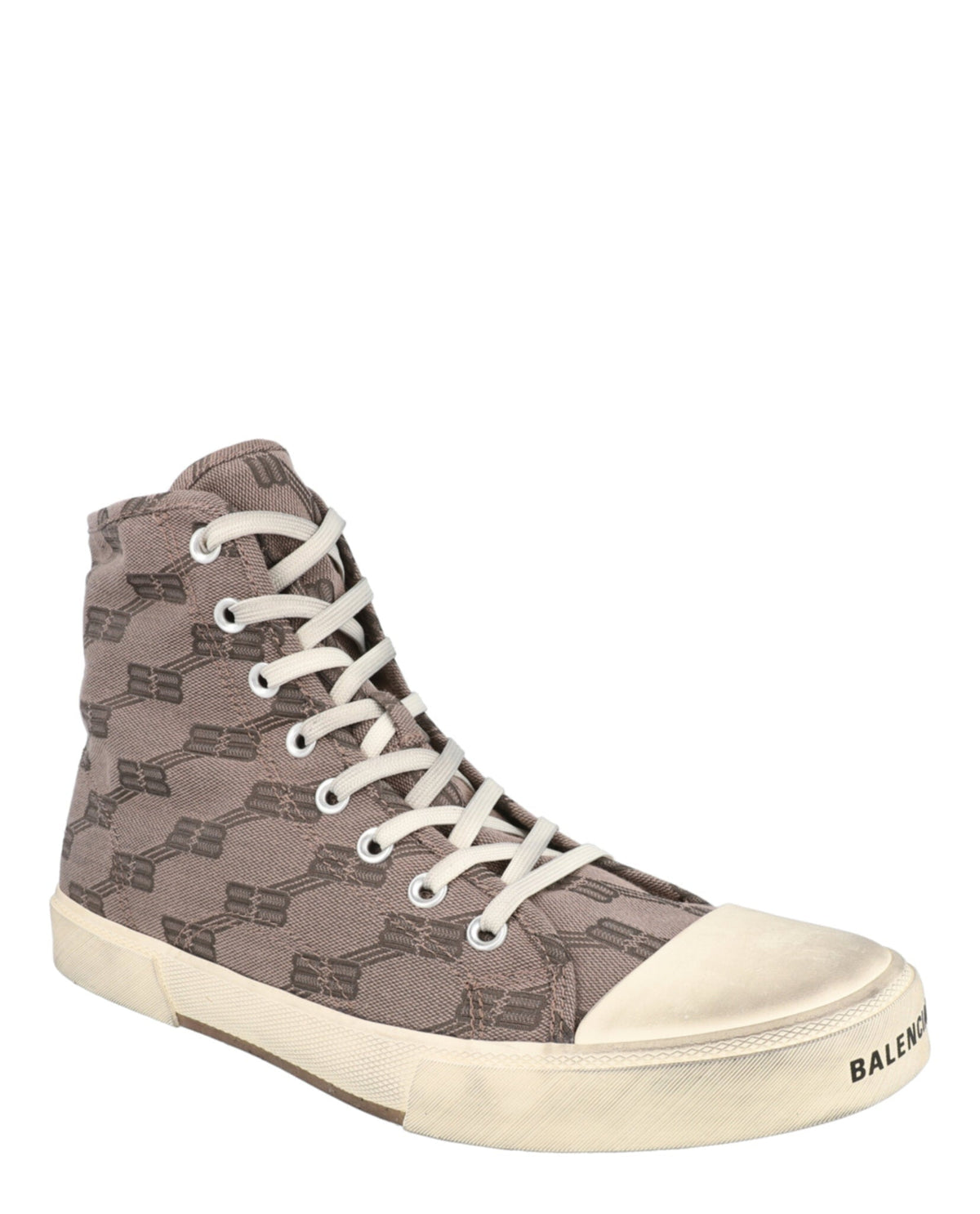 Balenciaga Paris Monogram High Top Sneakers