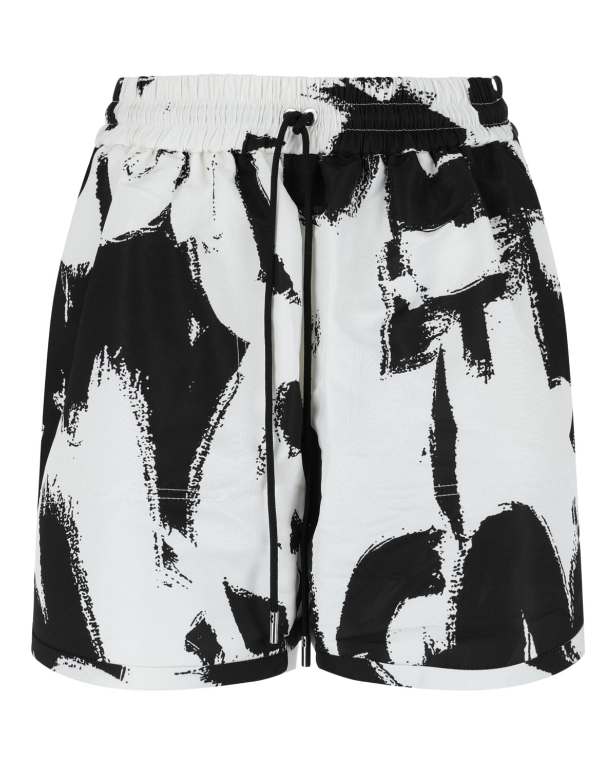 Alexander McQueen Graffiti Print Shorts