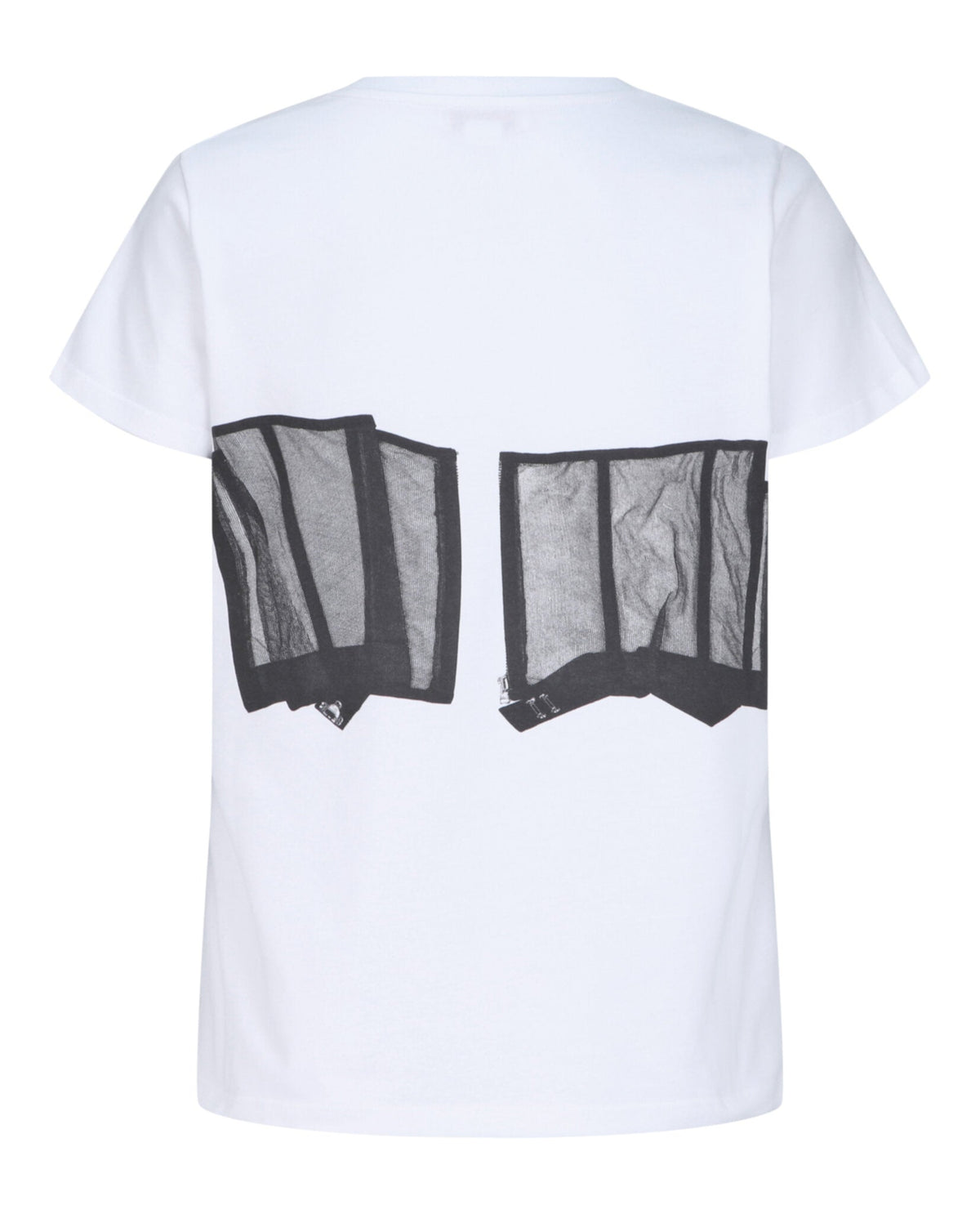 Alexander McQueen Lace Corset T-Shirt