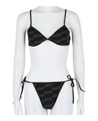 Balenciaga BB Monogram Bikini Set