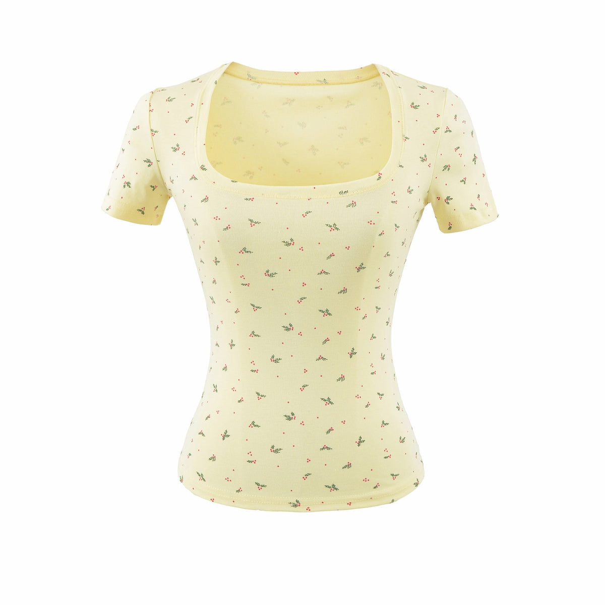 U-Neck Short Sleeve T-Shirt for Women