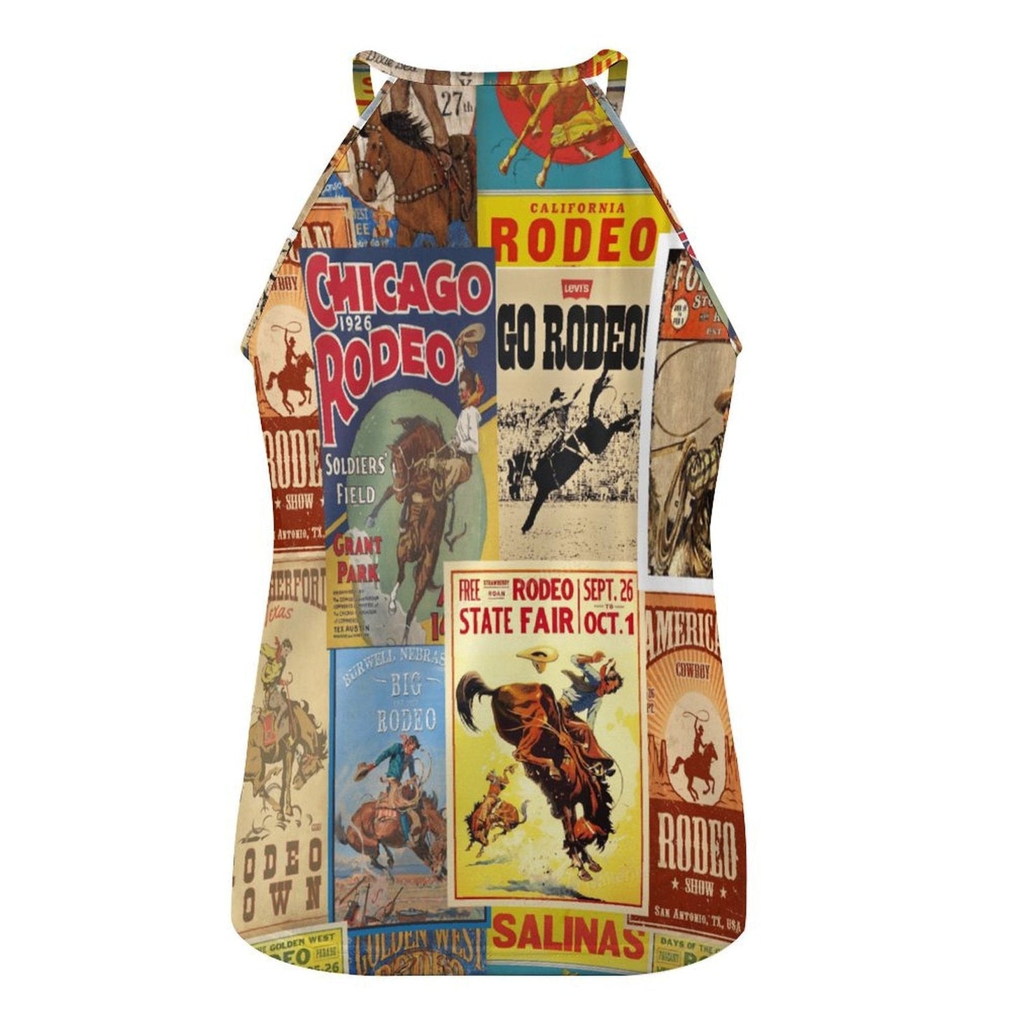 Baha Ranch New Vintage Rodeo Poster Tank Top