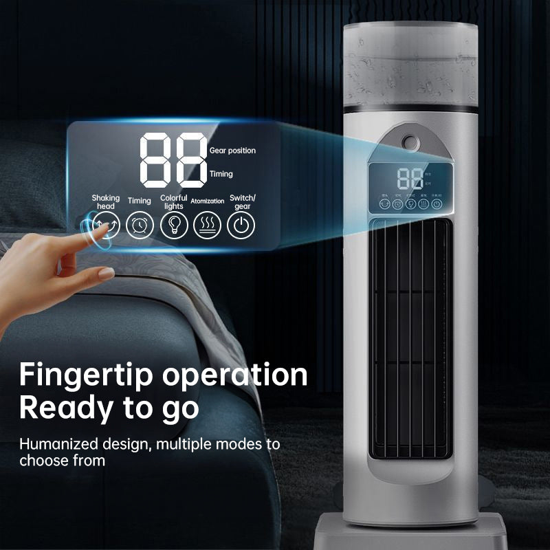 Portable Mist Tower Fan – 6 Speeds