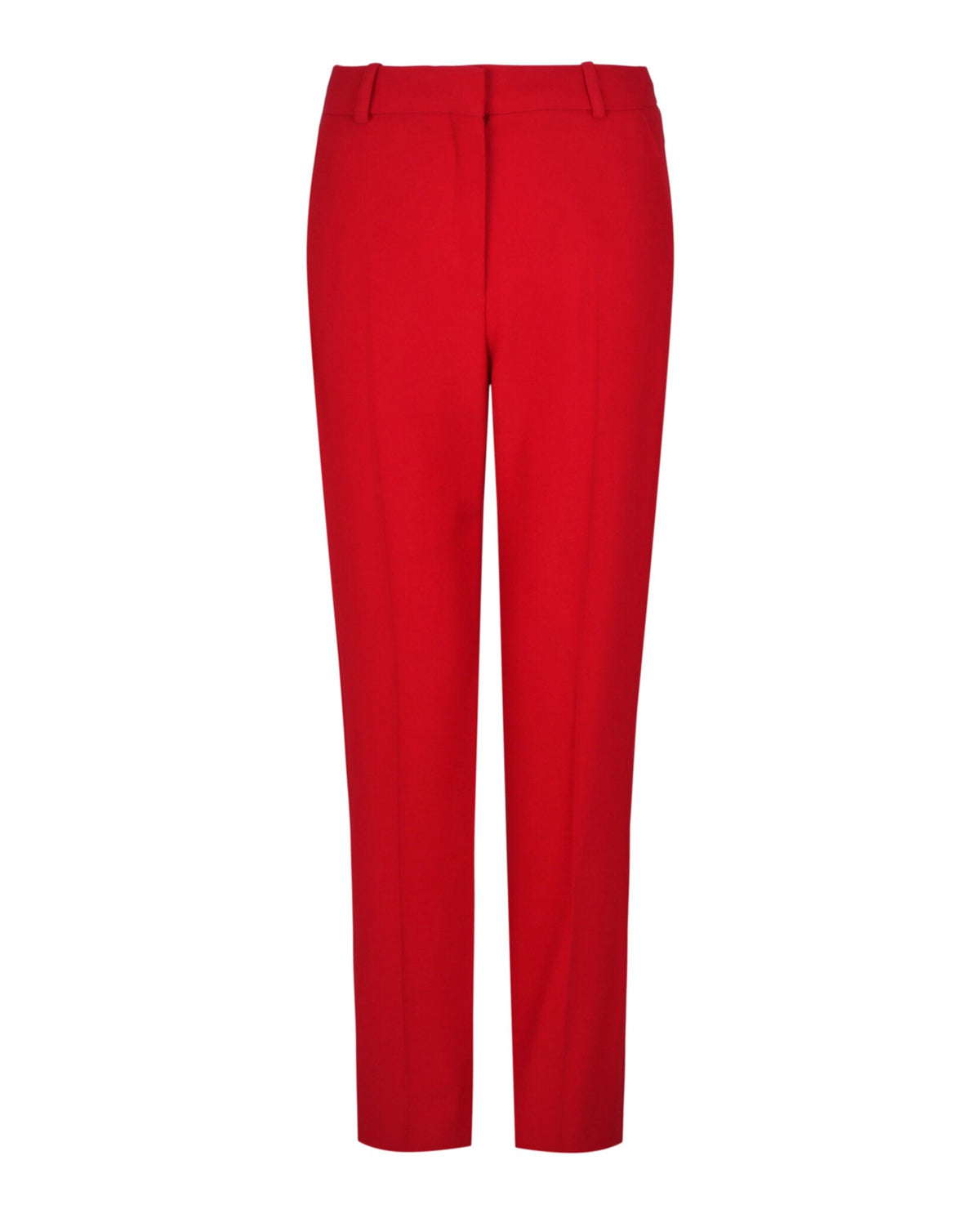 Alexander McQueen Leaf Crepe Cigarette Trousers