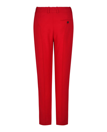 Alexander McQueen Leaf Crepe Cigarette Trousers