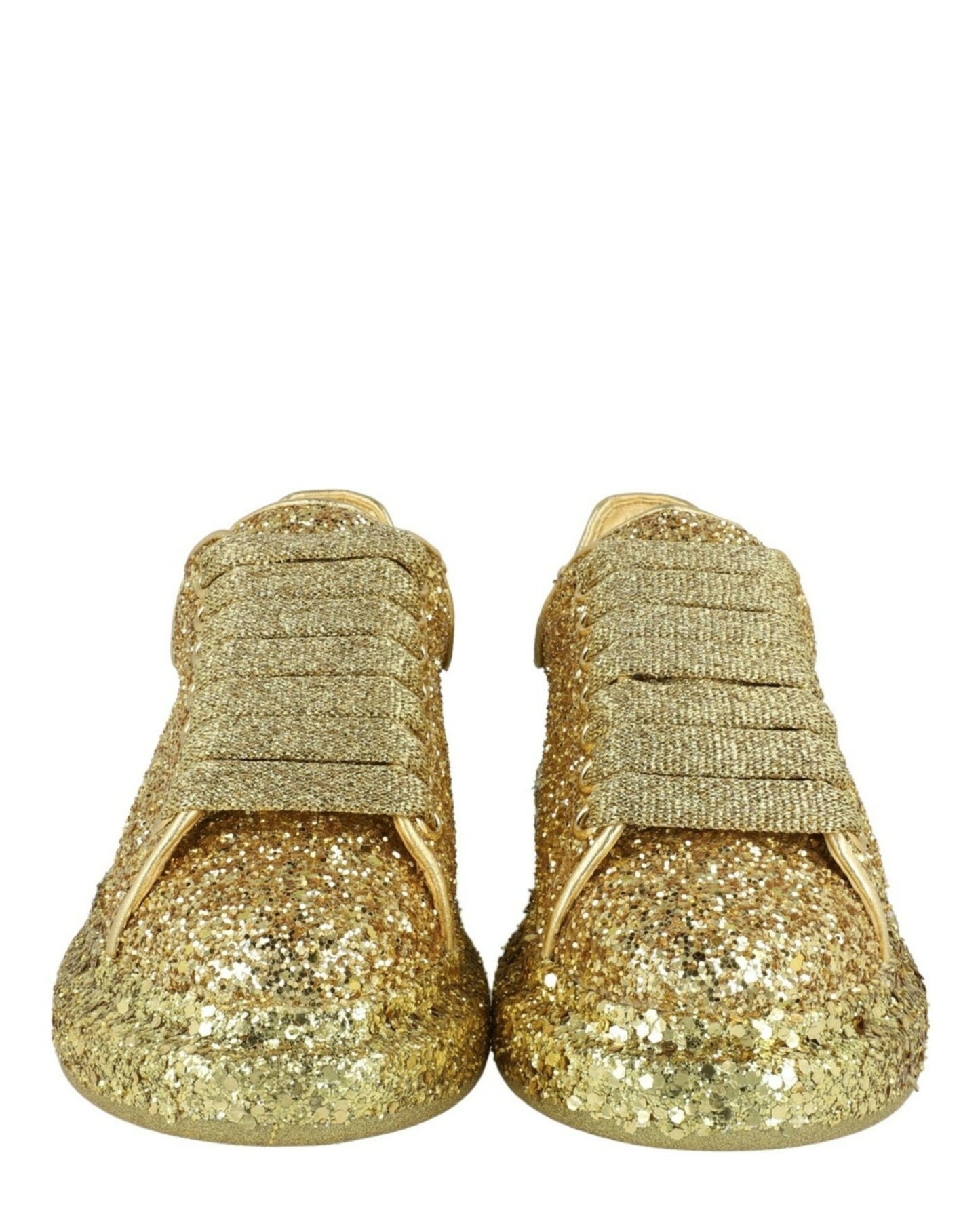Alexander McQueen Oversized Glitter Sneakers