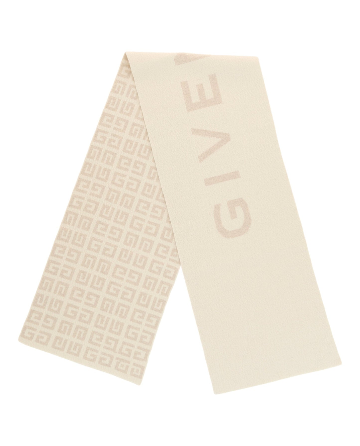 Givenchy Reversible Logo Wool Scarf