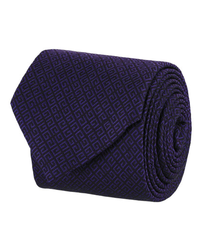 Givenchy 4G Pattern Silk Tie