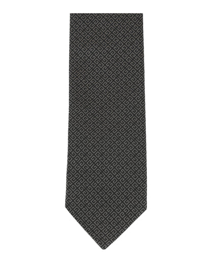 Givenchy 4G Pattern Silk Tie