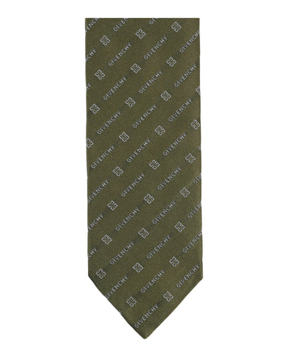 Givenchy Diagonal 4G Silk Tie